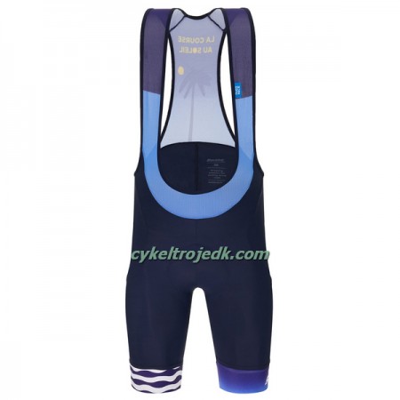 Bib Cykelshorts Santini 2023 Paris-Nice Blå